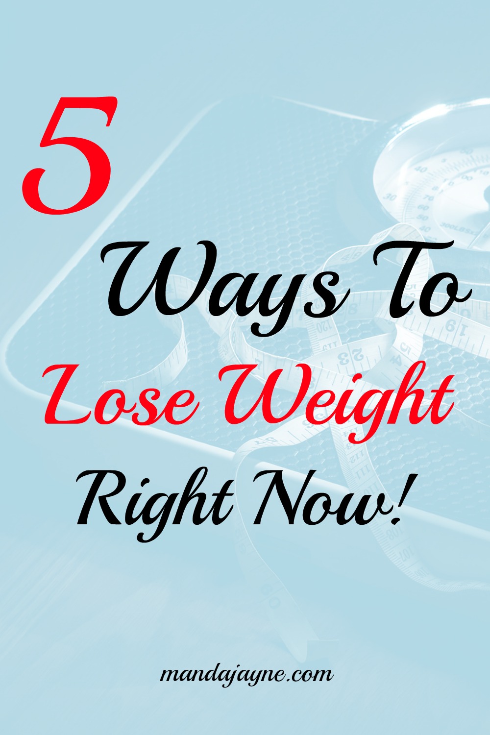Easy Things to Do RIGHT NOW to Lose Weight