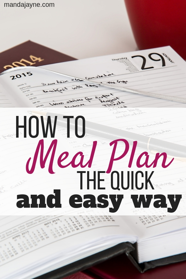 How to Make Meal Planning Quick and Easy