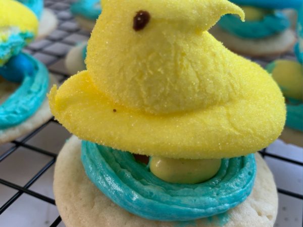 PEEP Nest Easter Cookies